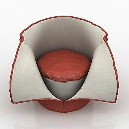 3D Armchair preview