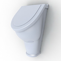 urinal villeroy&boch century 7553 01 3D Model Preview #c73dbe48