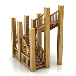 3D Stair preview