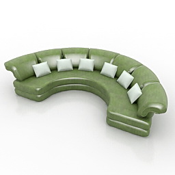 3D Sofa preview