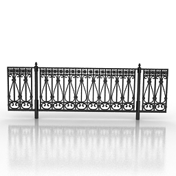 fence 3D Model Preview #230a126c