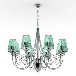 3D Chandelier preview