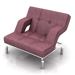 3D Armchair preview