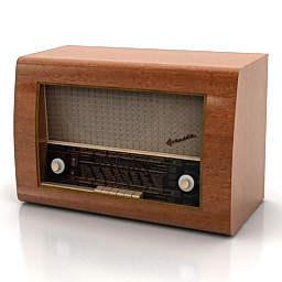 radio 3D Model Preview #398da397