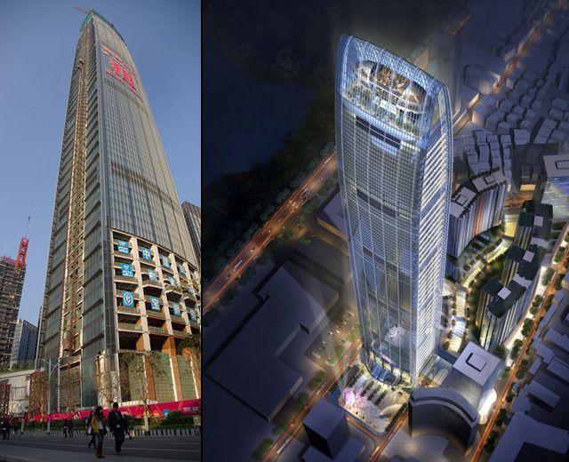 Kingkey Financial Center Plaza, Shenzhen, China
