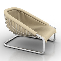 3D Armchair preview