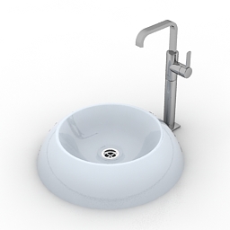 sink varm duna tondo lvt16 3D Model Preview #31cbcbf4