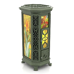 stove decor 3D Model Preview #1b32a989