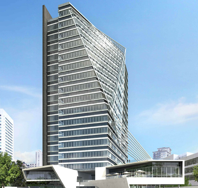 New commercial building, Santa Fe, Mexico