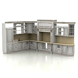 kitchen athena 3D Model Preview #4ad3c0de