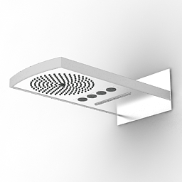shower watering hansgrohe raindance 28411000 3D Model Preview #535ad161