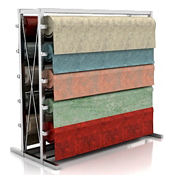 stand with linoleum 3D Model Preview #35758d05
