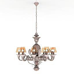 3D Chandelier preview