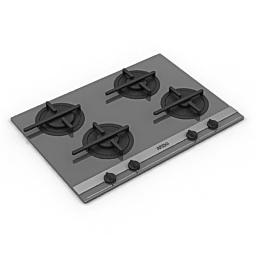 gas stove ardo 3D Model Preview #54fd7307