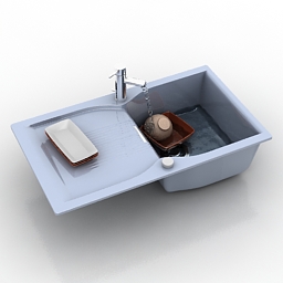 sink schock campus d-100 3D Model Preview #77671bda