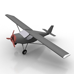 airplane double toy 3D Model Preview #8538e112