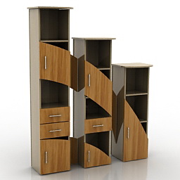 3D Bookcase preview