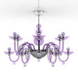 3D Chandelier preview