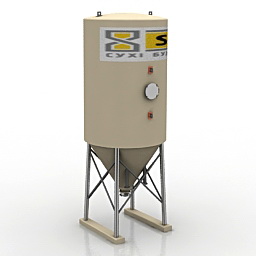 3D Silo preview