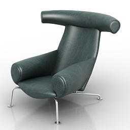 3D Armchair preview