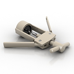 corkscrew 3D Model Preview #8facfff7