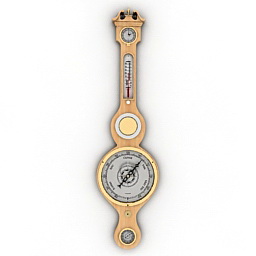 barometer 3D Model Preview #c264bf26