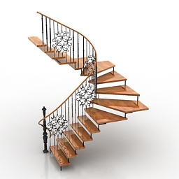 3D Stair preview