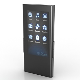 player mp4 samsung 3D Model Preview #fa59c2af
