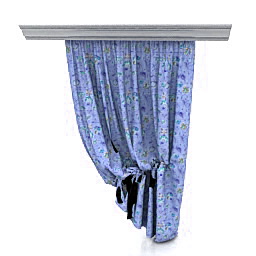 curtain 3D Model Preview #ec0b8128