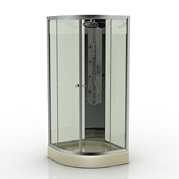 shower corner bajjo artag8324 ag8326 3D Model Preview #980c9cac