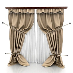 curtain 3D Model Preview #981efe4a