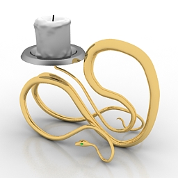 candlestick 3D Model Preview #3aa0d8d4