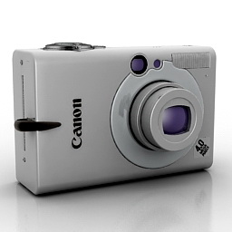 camera canon ixus 400 3D Model Preview #8ac4da53