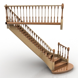 3D Stair preview