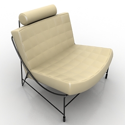 3D Armchair preview