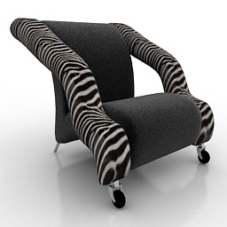 3D Armchair preview