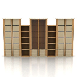 3D Bookcase preview