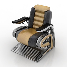 3D Armchair preview