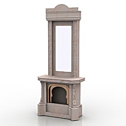 fireplace 3D Model Preview #de886955