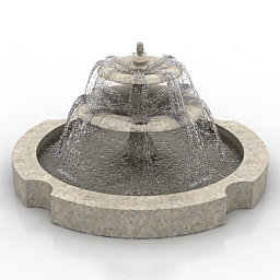 fountain 3D Model Preview #89ba330a