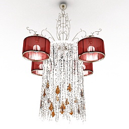 chandelier baga 098 3D Model Preview #1f15a213