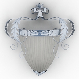 sconce mm lampadari 6027-a1 3D Model Preview #0a340208