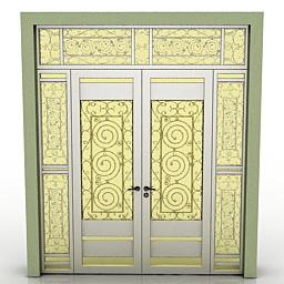 3D Door preview