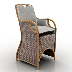 3D Armchair preview