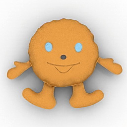 pillow 3D Model Preview #e8344d96