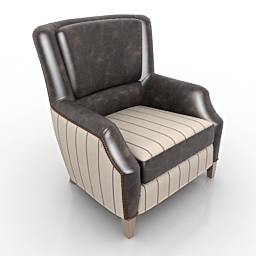 3D Armchair preview