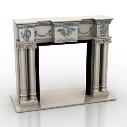 fireplace 3D Model Preview #9b849889