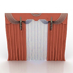 curtain 3D Model Preview #242a6807