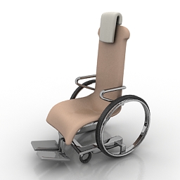3D Wheelchair preview