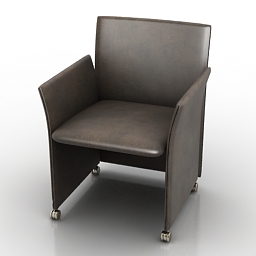 3D Armchair preview